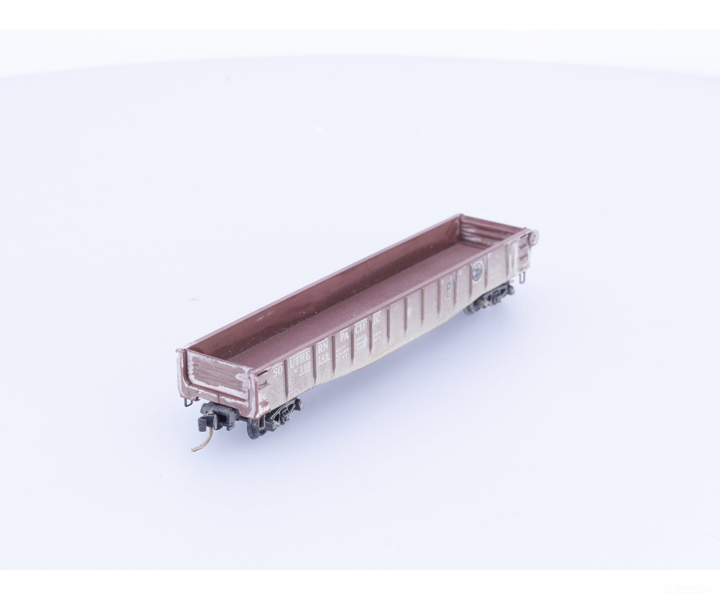 Micro Trains 46099 N 50’ Gondola with Drop Ends Weathered Southern Pacific (SP) 160148 Freight Cars