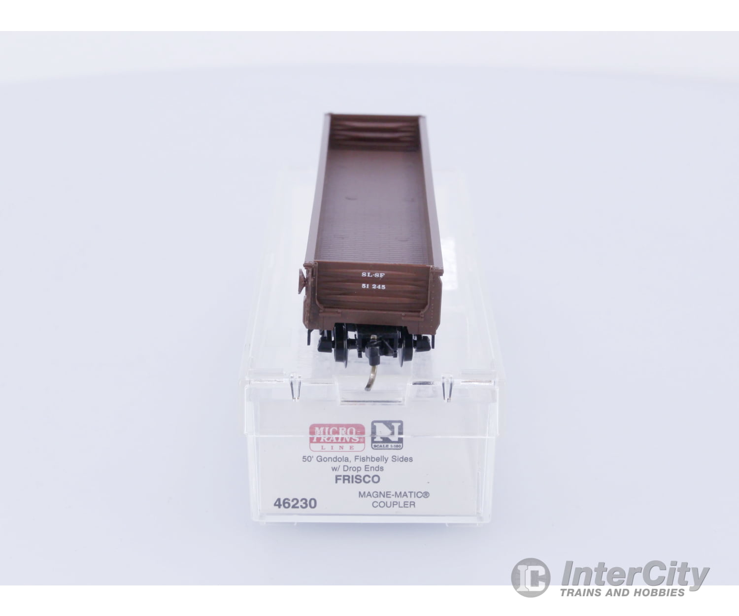 Micro Trains 46230 N Gondola 50’ Steel St Louis San Fransisco (SLSW) 51245 Freight Cars
