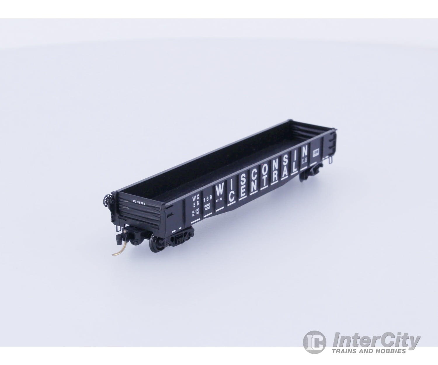 Micro Trains 46330 N Gondola 50’ Steel Wisconsin Central (WC) 55169 Freight Cars
