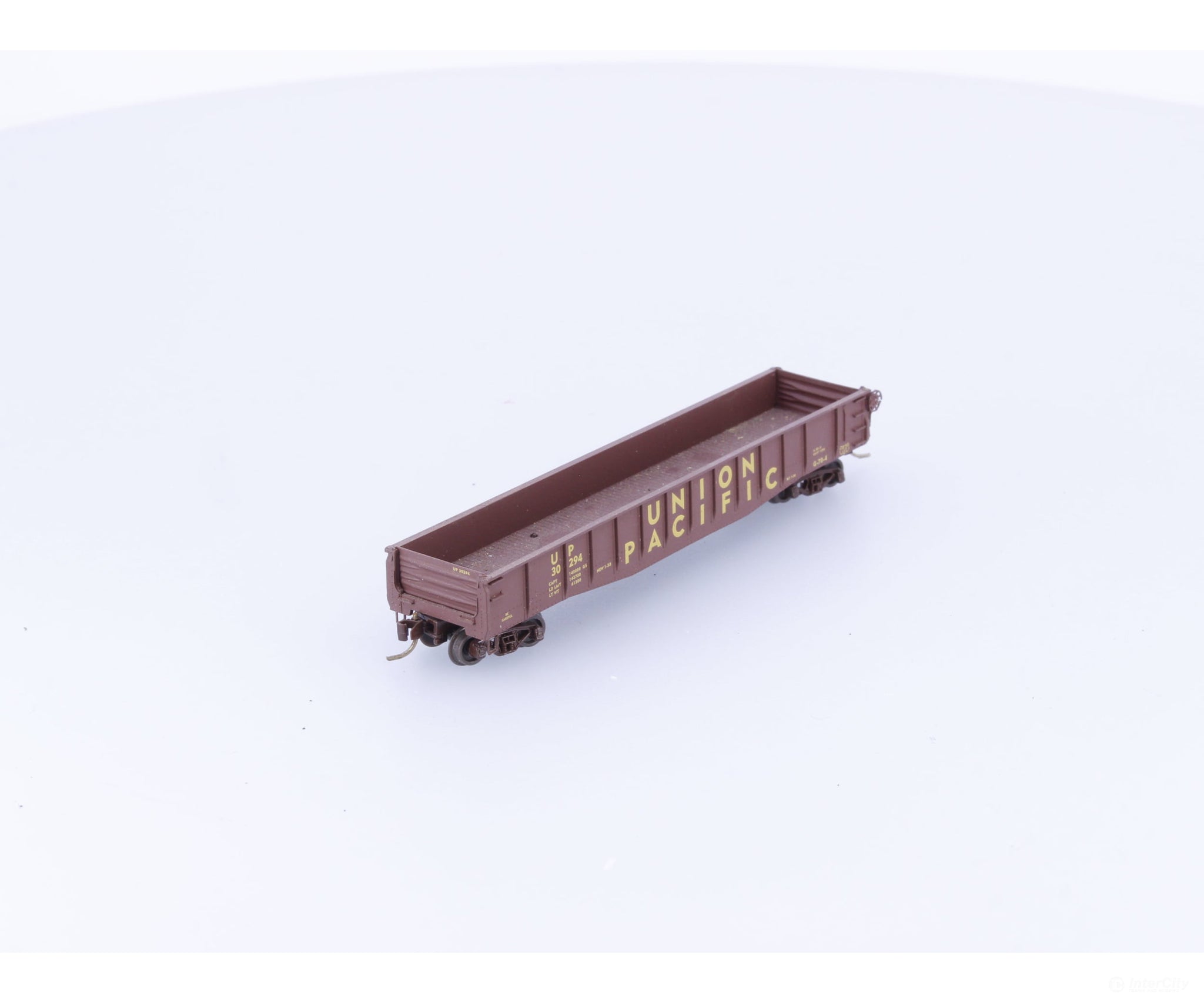 Micro Trains 46350 N 50’ Fishbelly Side Gondola w/ Drop Ends #1 Union Pacific (UP) 30294 - Freight Cars