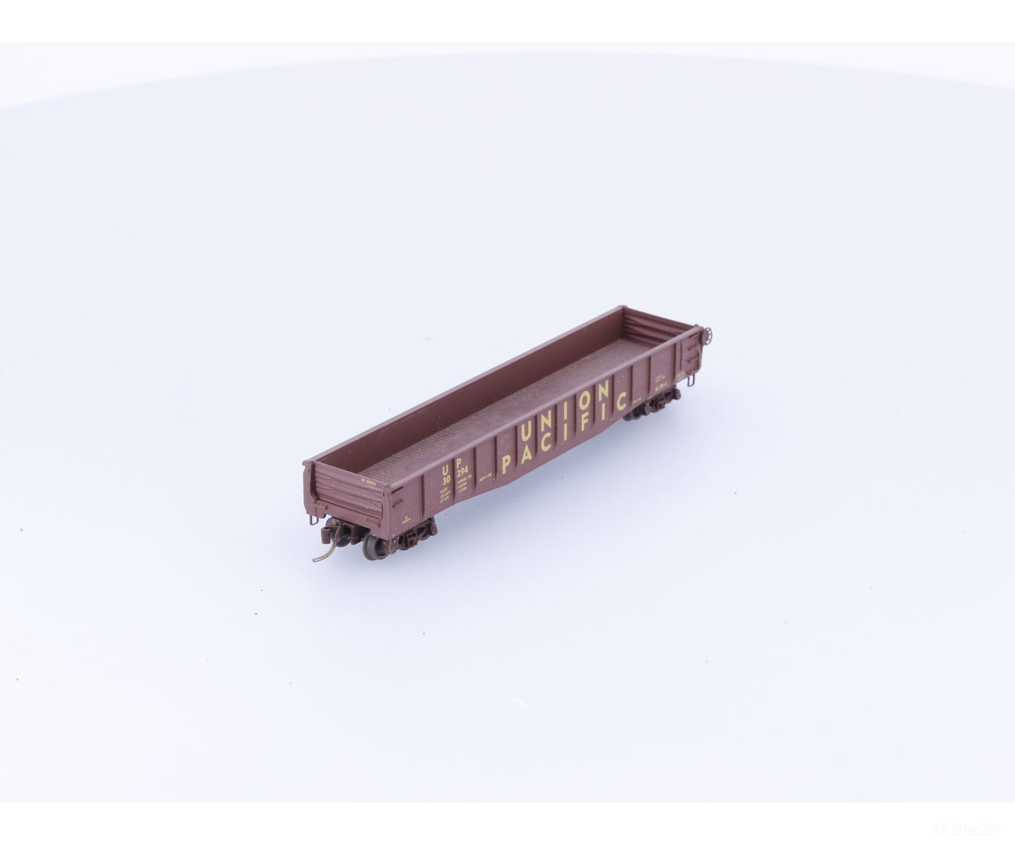 Micro Trains 46350 N 50’ Fishbelly Side Gondola w/ Drop Ends #10 Union Pacific (UP) 30294 - Freight Cars