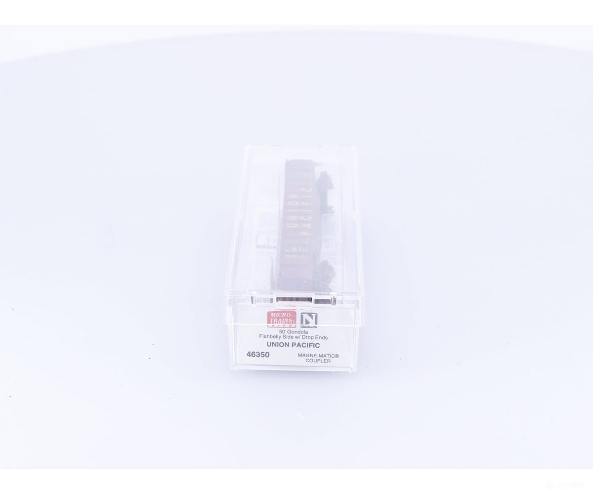 Micro Trains 46350 N 50’ Fishbelly Side Gondola w/ Drop Ends #3 Union Pacific (UP) 30294 - Freight Cars