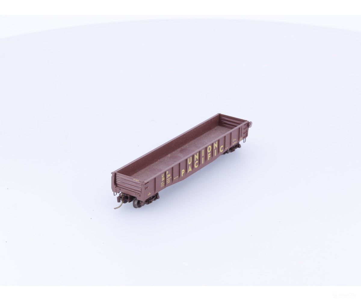 Micro Trains 46350 N 50’ Fishbelly Side Gondola w/ Drop Ends #6 Union Pacific (UP) 30294 - Freight Cars