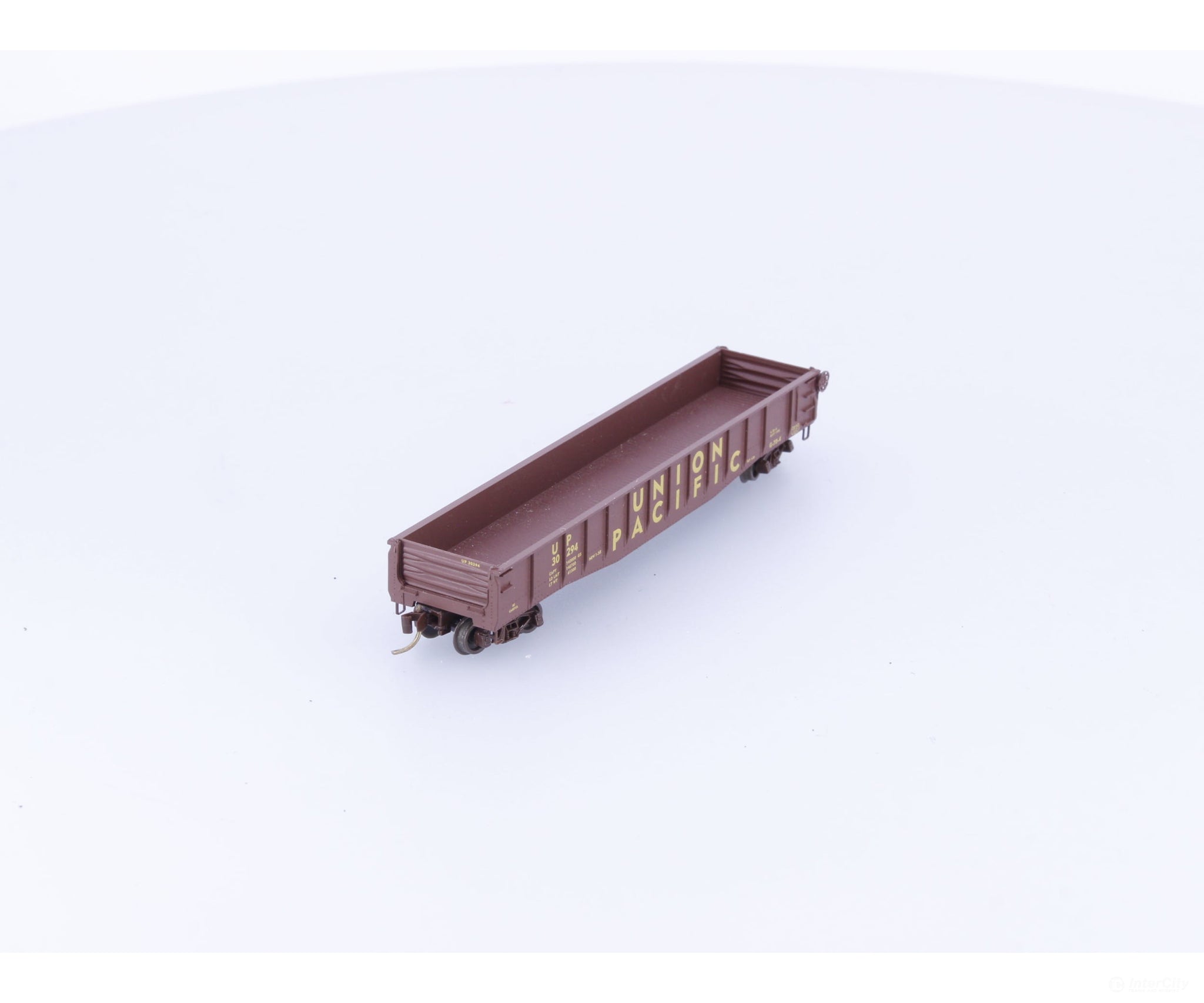 Micro Trains 46350 N 50’ Fishbelly Side Gondola w/ Drop Ends #7 Union Pacific (UP) 30294 - Freight Cars