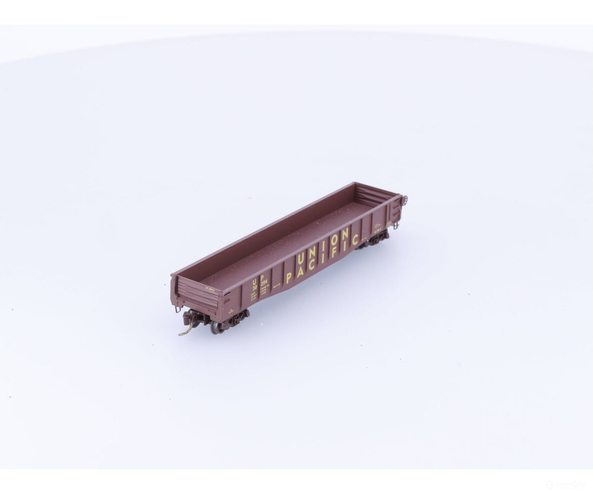 Micro Trains 46350 N 50’ Fishbelly Side Gondola w/ Drop Ends #9 Union Pacific (UP) 430294 - Freight Cars