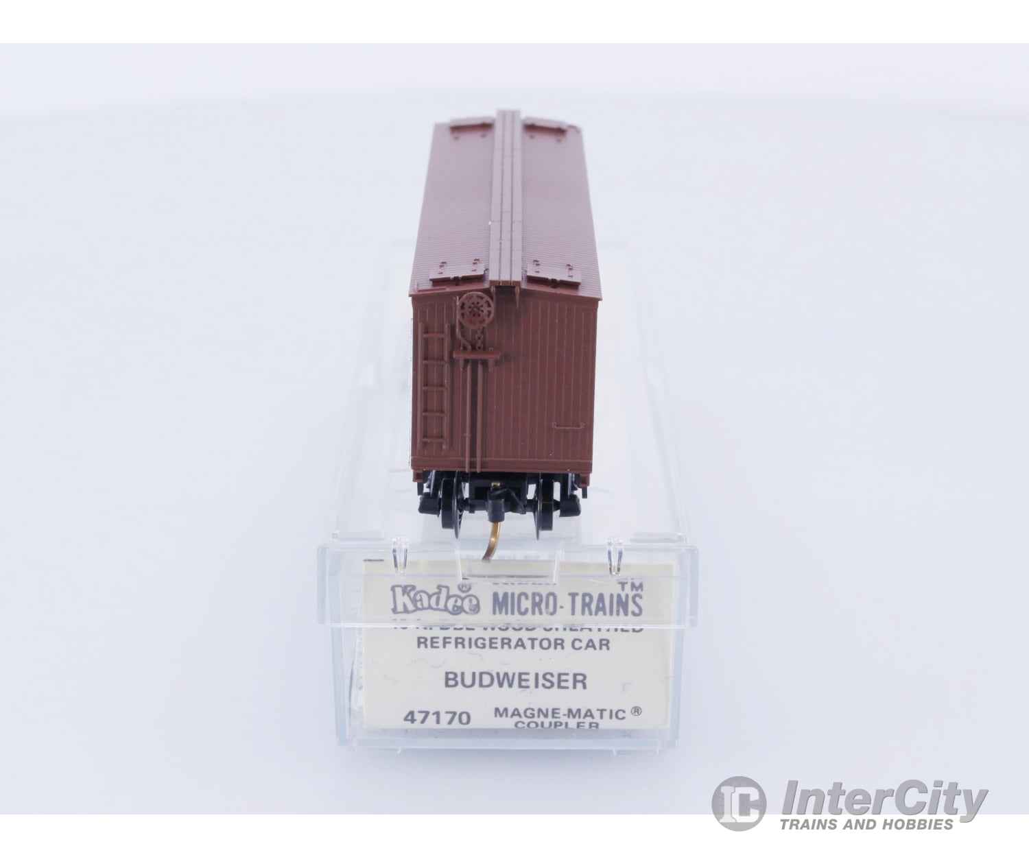 Micro Trains 47170 N Reefer 40’ Wood Sheathed Anheuser Busch STLR&CO 3579 Freight Cars