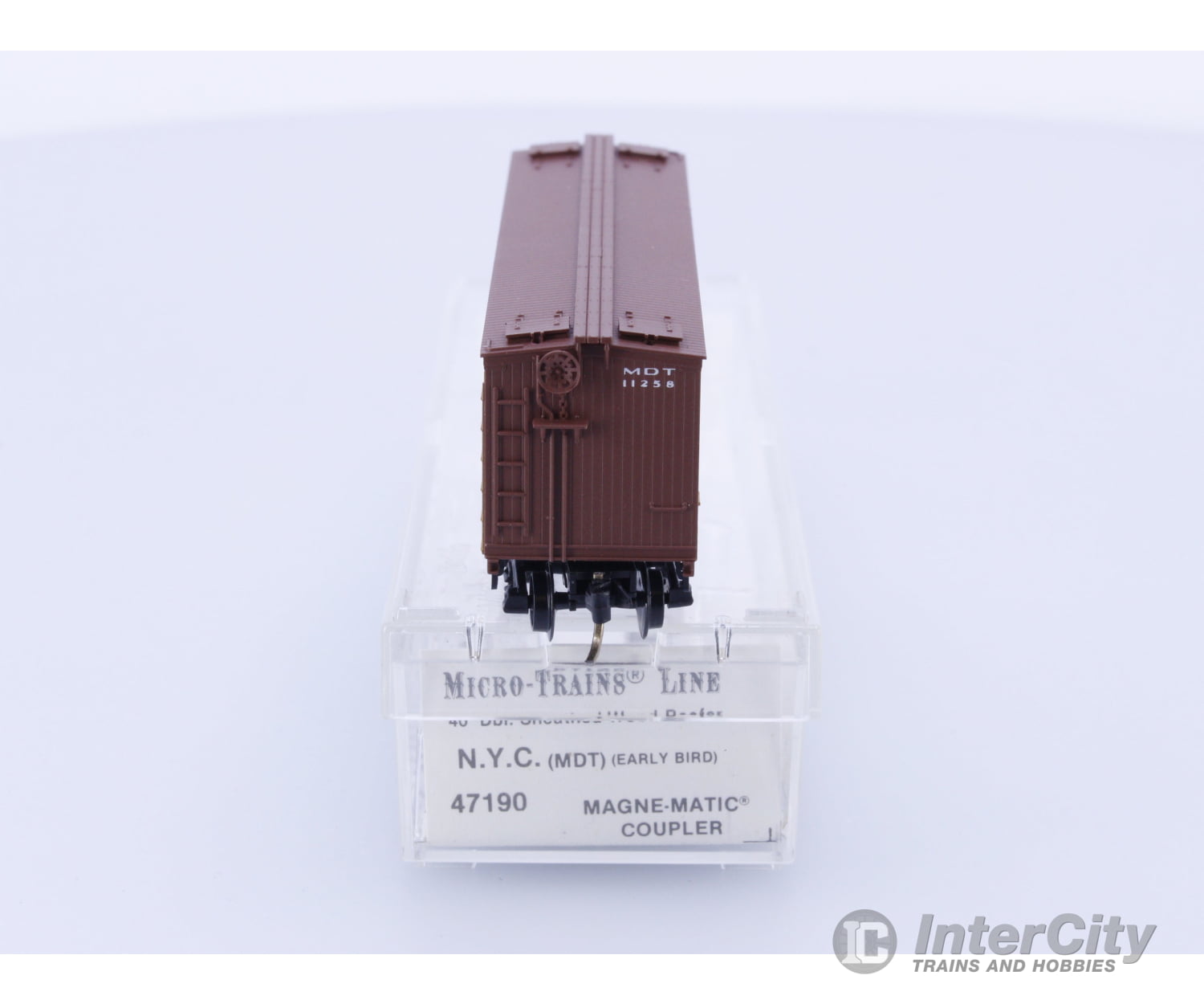 Micro Trains 47190 N Reefer 40’ Wood Sheathed New York Central (NYC) 11258 Freight Cars