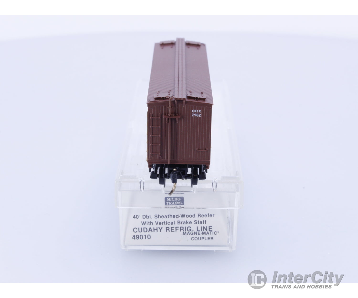 Micro Trains 49010 N Reefer Ice 40’ Wood Cudahy Refrigerator Line MWR 2962 Freight Cars
