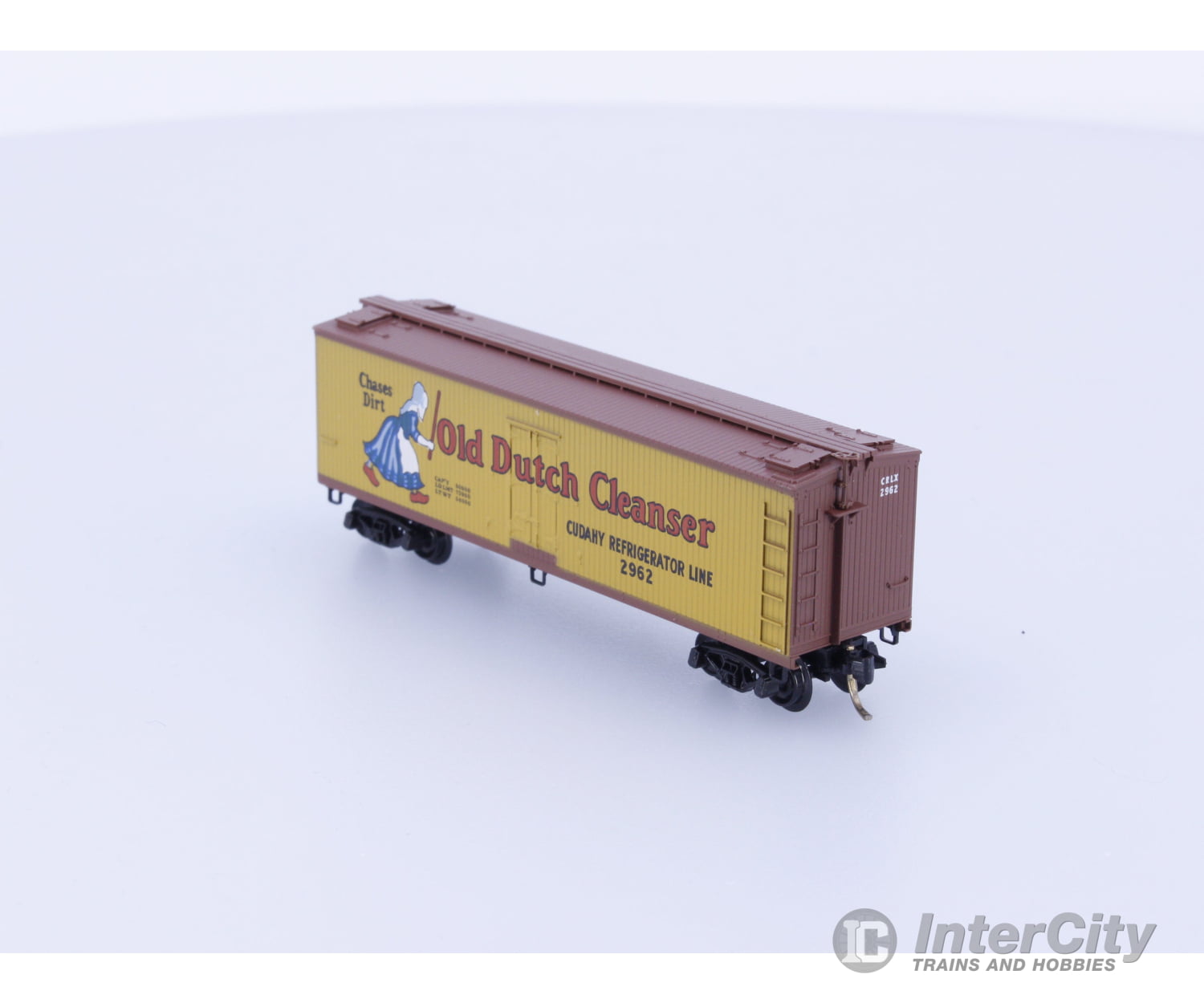 Micro Trains 49010 N Reefer Ice 40’ Wood Cudahy Refrigerator Line MWR 2962 Freight Cars