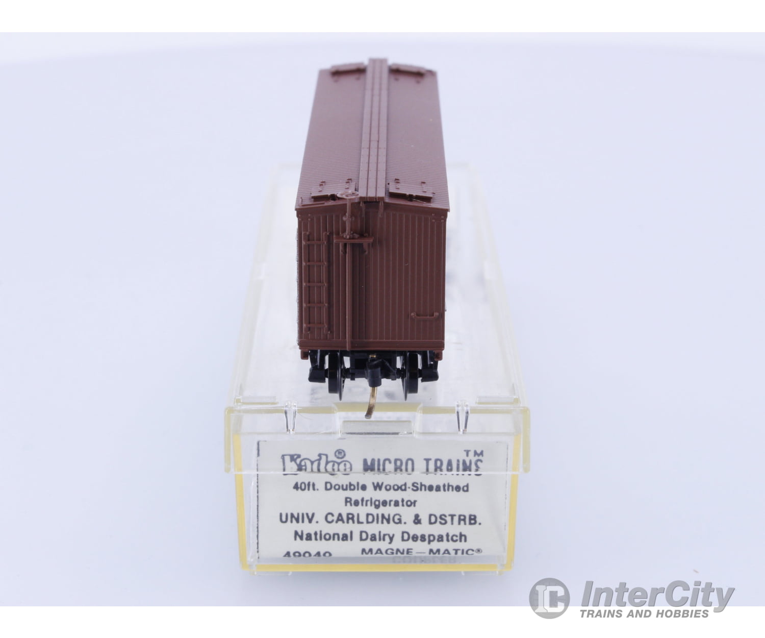 Micro Trains 49040 N Reefer Ice 40’ Wood National Dairy Despatch NDDX 8135 Freight Cars