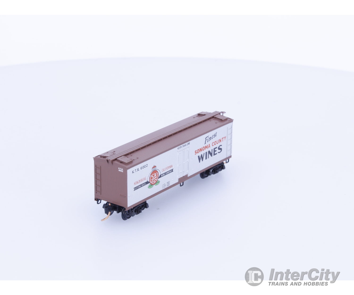 Micro Trains 49070 N 40’ Double Sheathed Wood Reefer Keith Tank Lines 6002 Freight Cars