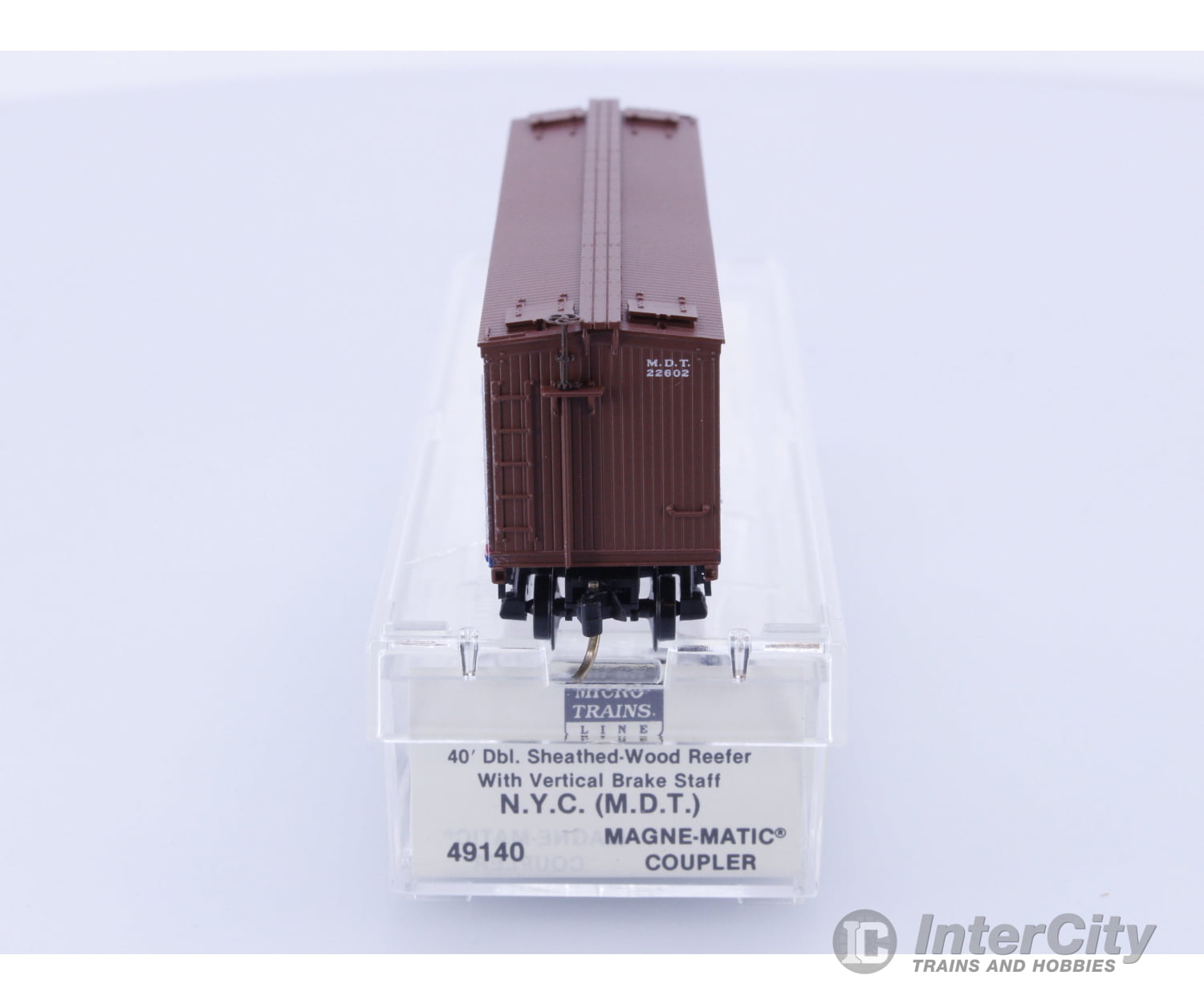 Micro Trains 49140 N Reefer Ice 40’ Wood Merchants Despatch MDT 22602 Freight Cars