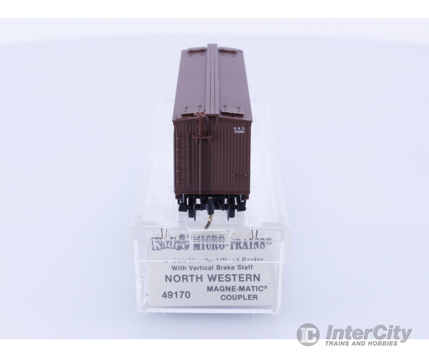 Micro Trains 49170 N Reefer Ice 40’ Wood North Western Refrigerator NWX 70160 Freight Cars