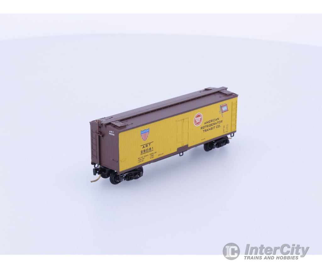 Micro Trains 49290 N 40’ Double Wood-Sheathed Reefer Union Pacific (UP) 29081 Freight Cars