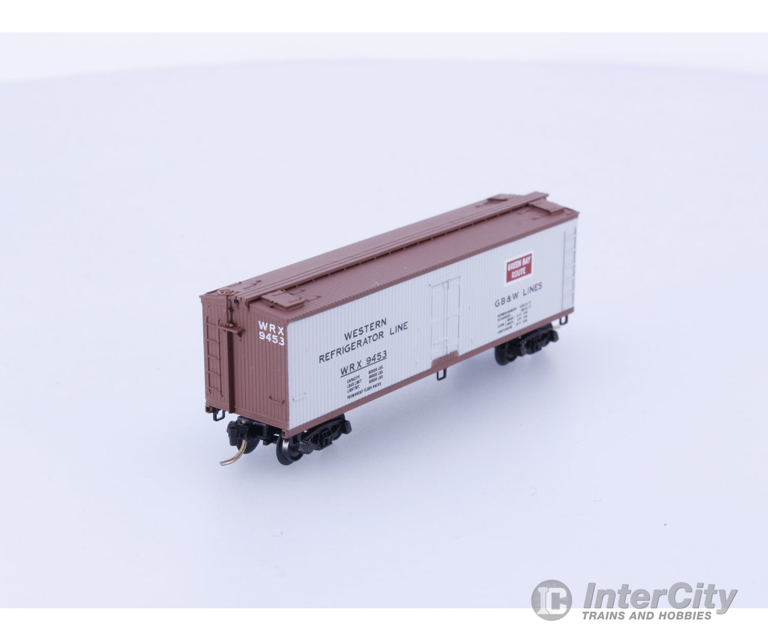 Micro Trains 49320 N Reefer Ice 40’ Wood Western Refrigerator Line WRX 9453 Freight Cars