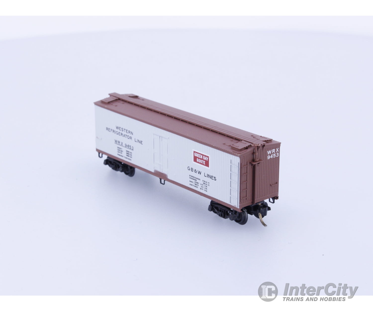 Micro Trains 49320 N Reefer Ice 40’ Wood Western Refrigerator Line WRX 9453 Freight Cars