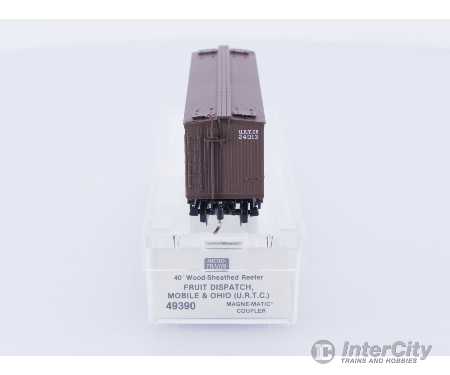 Micro Trains 49390 N Reefer Ice 40’ Wood Union Refrigerator Transit URTC 24013 Freight Cars