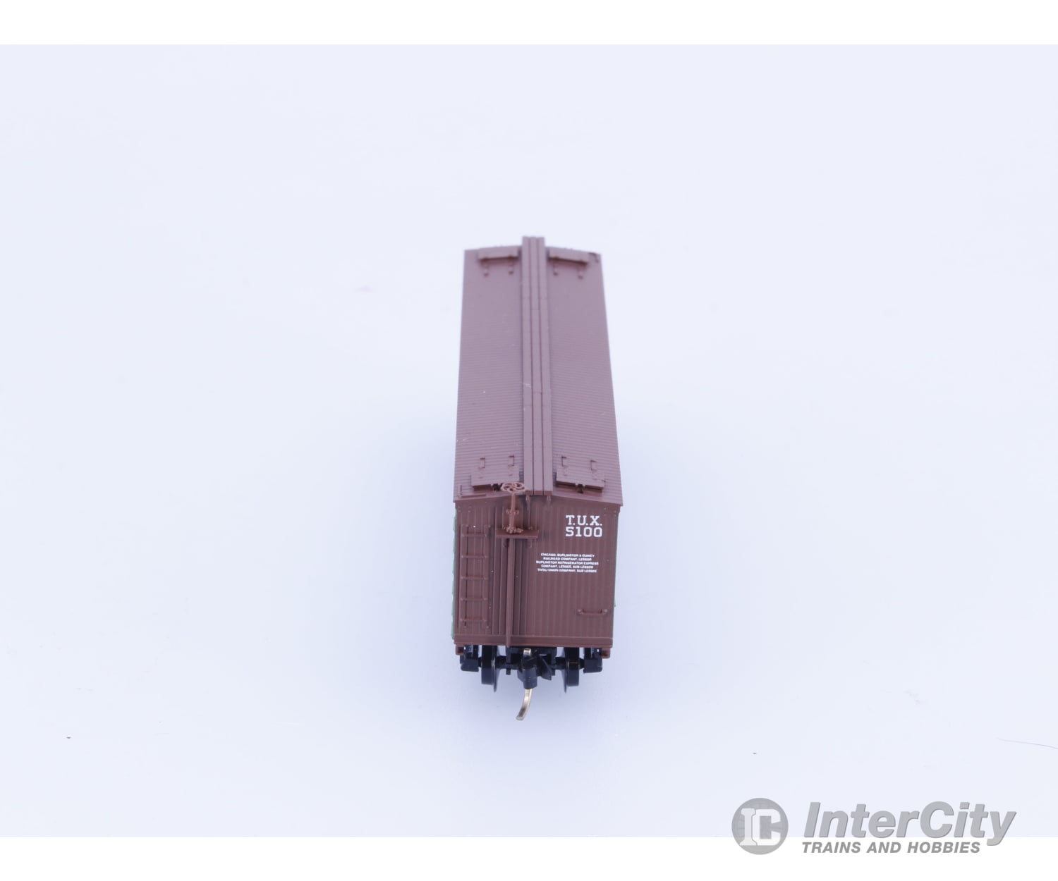 Micro Trains 49440 N 40’ Double Sheathed Wood Reefer Tivoli Beer (TUX) 5100 Freight Cars