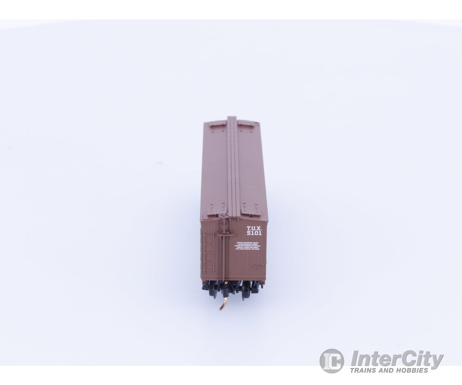 Micro Trains 49440 N 40’ Double Sheathed Wood Reefer Tivoli Beer (TUX) 5101 Freight Cars