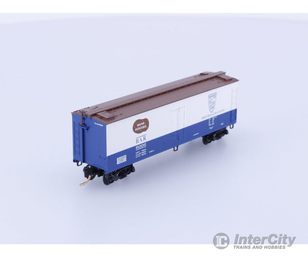 Micro Trains 49550 N Reefer Ice 40’ Wood Bangor and Aroostook BAR 6006 (B) Freight Cars