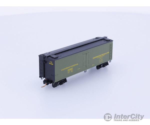 Micro Trains 49570 N Reefer Ice 40’ Wood Canadian National (CN) 10329 Freight Cars