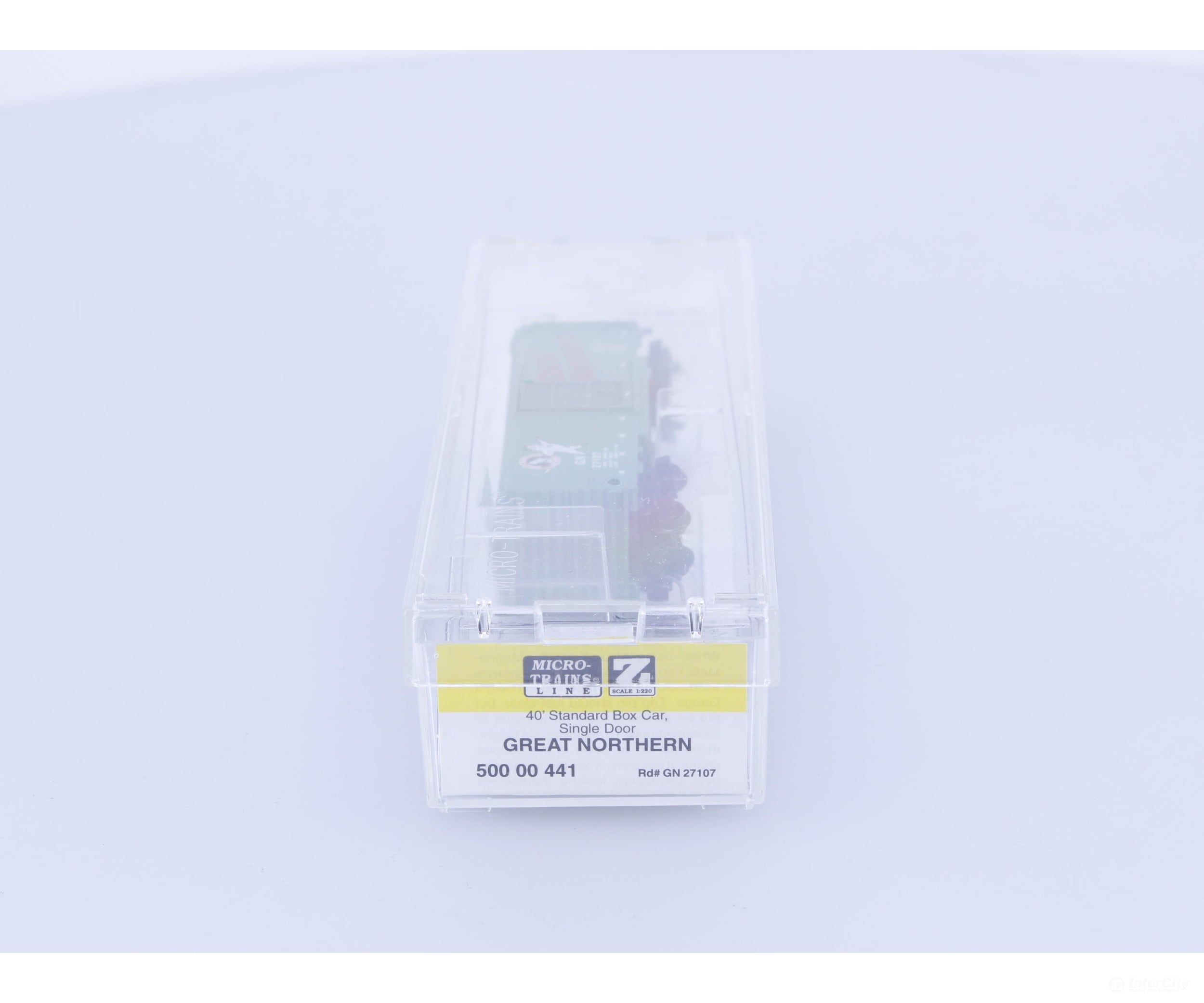 Micro Trains 500 00 441 Z 40’ Standard Box Car Single Door Great Northern (GN) 27107 (#1) Freight Cars