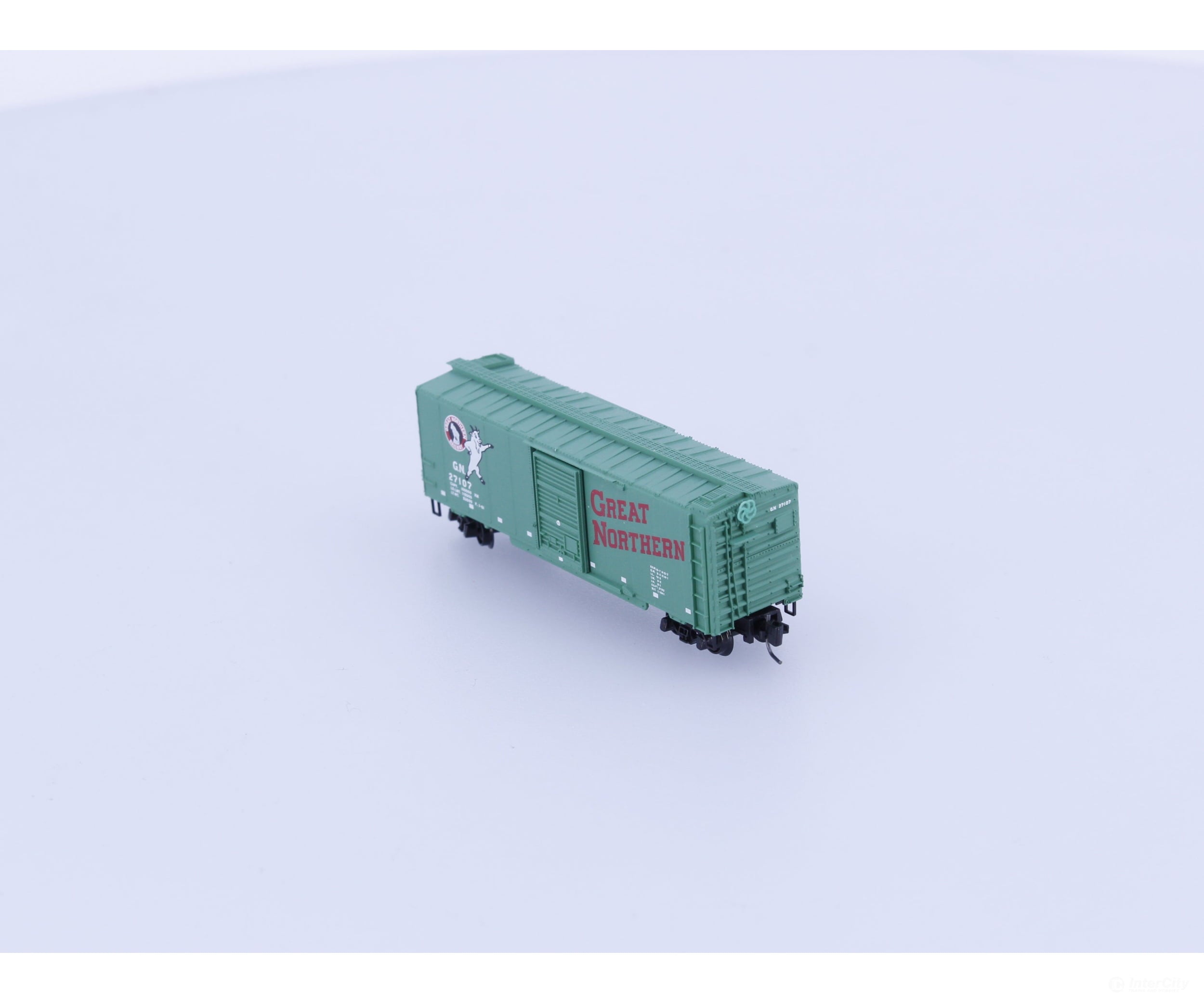 Micro Trains 500 00 441 Z 40’ Standard Box Car Single Door Great Northern (GN) 27107 (#2) Freight Cars