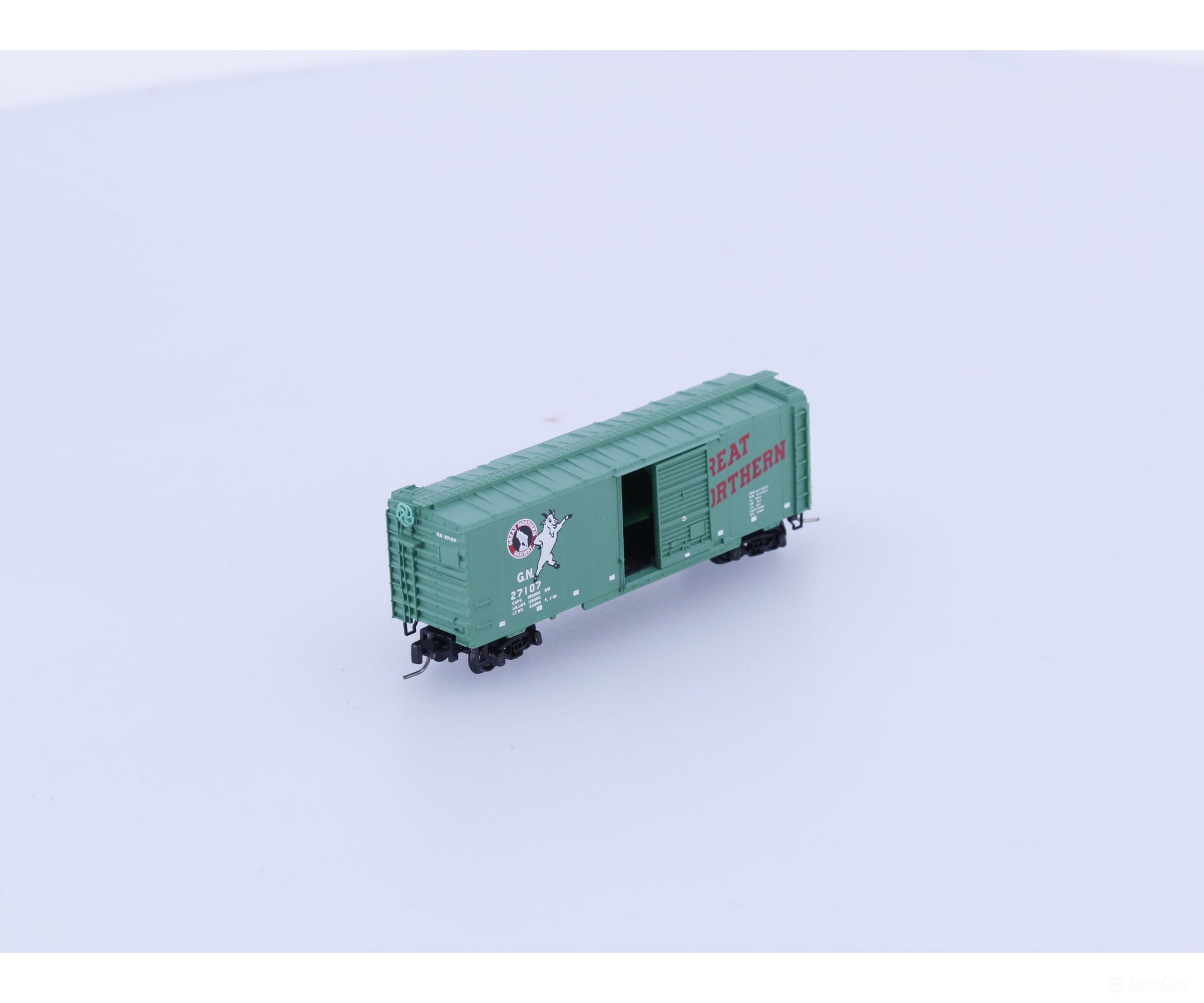 Micro Trains 500 00 441 Z 40’ Standard Box Car Single Door Great Northern (GN) 27107 (#2) Freight Cars