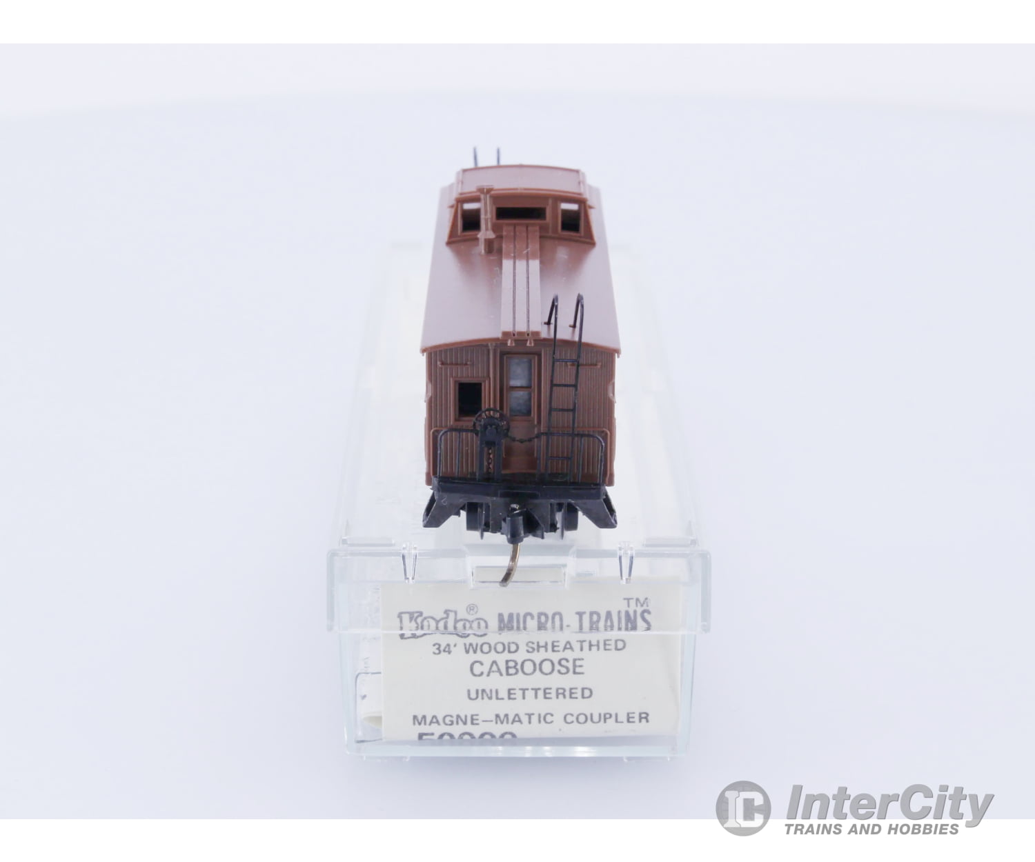 Micro Trains 50000 N 34’ Wood Sheathed Caboose Undecorated Freight Cars