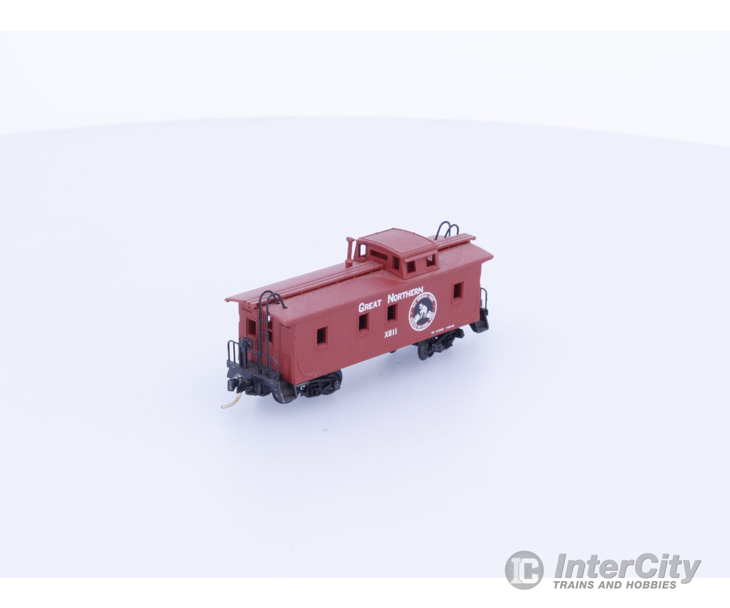 Micro Trains 50090 N Caboose Cupola Wood Great Northern (GN) X611 Freight Cars