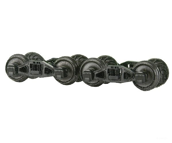 Micro Trains 502020 Hon3 Narrow Gauge Freight Car Truck W/Metal Wheels - Bettendorf 1 Pair Couplers