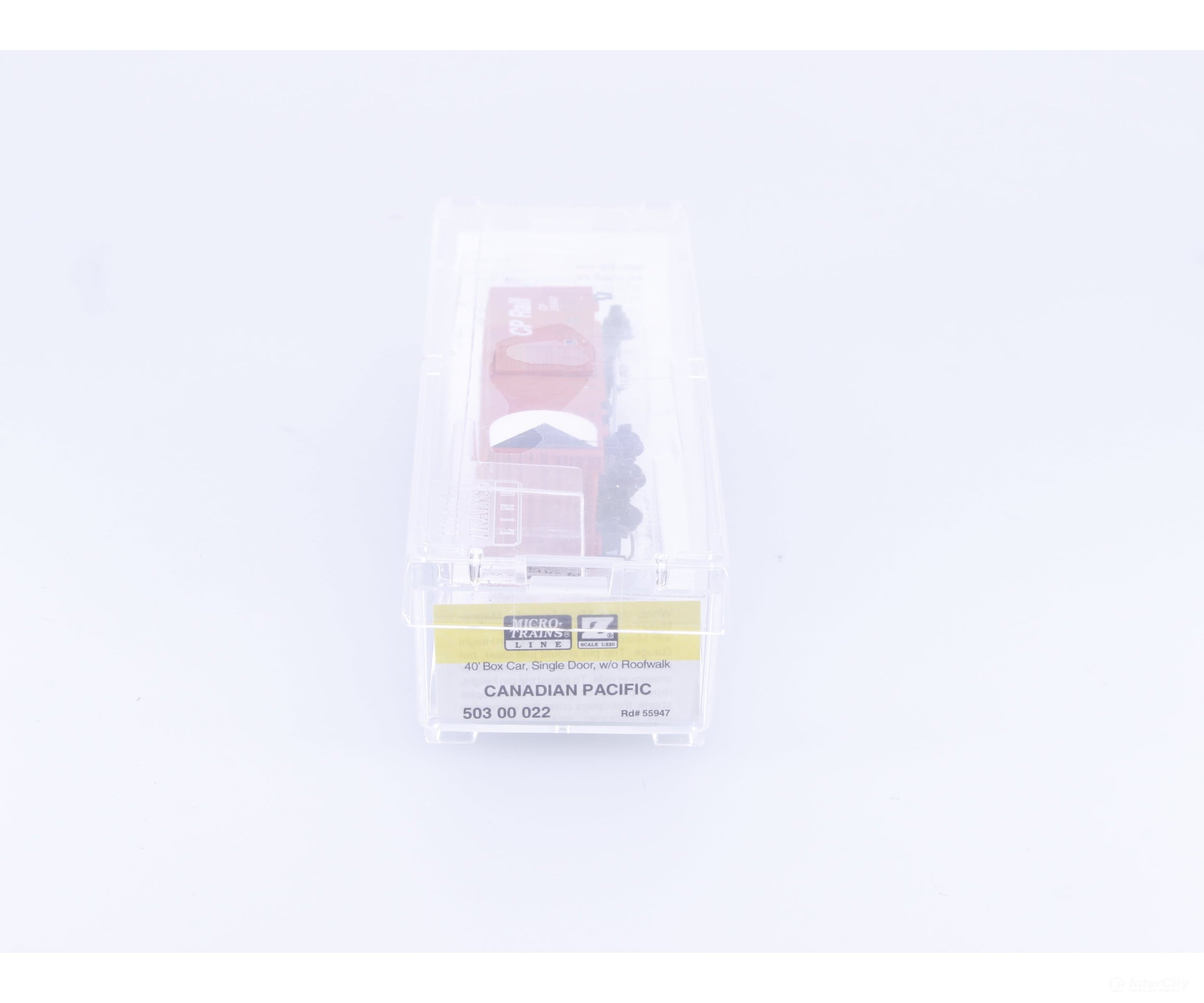 Micro Trains 50300022 Z 40’Box Car Single Door w/o Roofwalk Canadian Pacific (CP) 55947 - Freight Cars