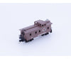 Micro Trains 51050 N 34’ Wood Sheathed Caboose with Straight Sided Cupola Northern Pacific (NP) 1638 Freight Cars