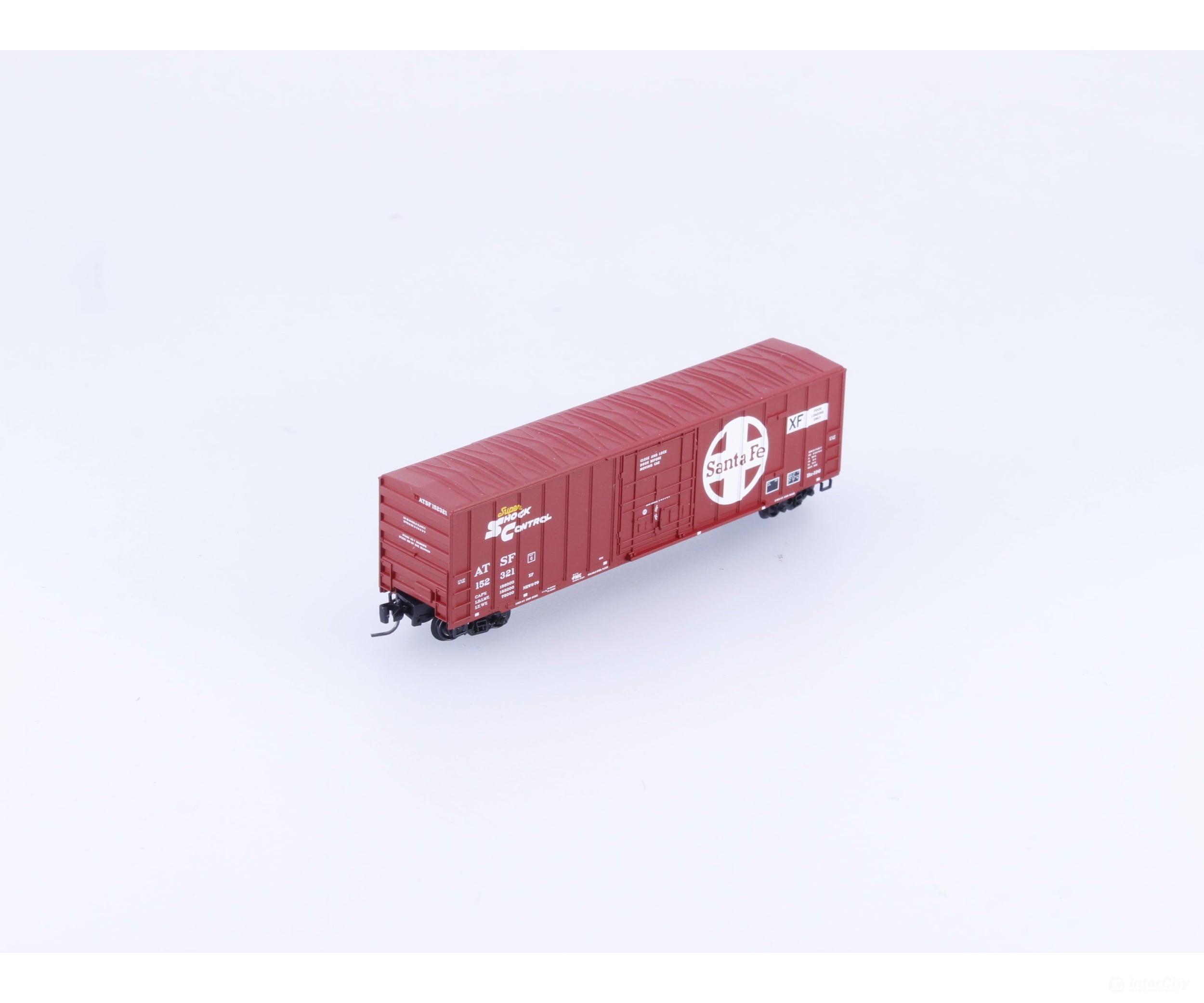 Micro Trains 51100022 Z 50’ Rib Side Box Car Plug Door w/o Roofwalk Atchison Topeka and Santa Fe (ATSF) 152321