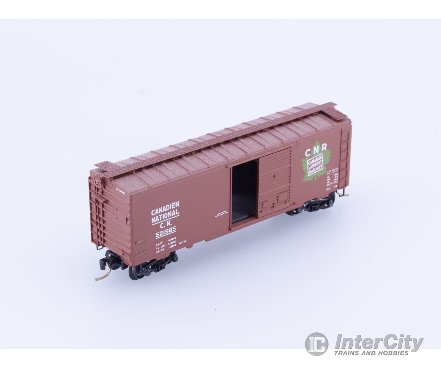 Micro Trains 521995 N 40’ Single Door Boxcar Canadian National (CN) 521995 Freight Cars