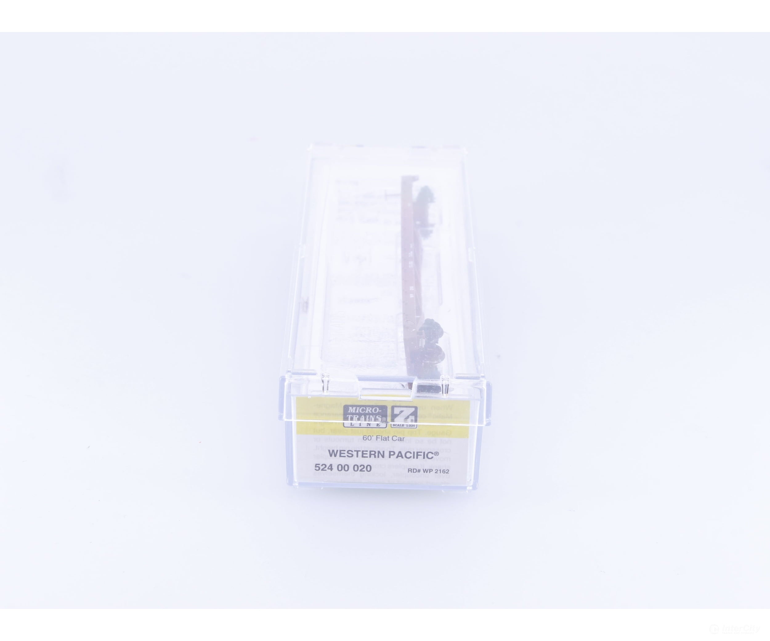 Micro Trains 52400020 Z 60’ Flat Car #2 Western Pacific (WP) 2162 - Freight Cars