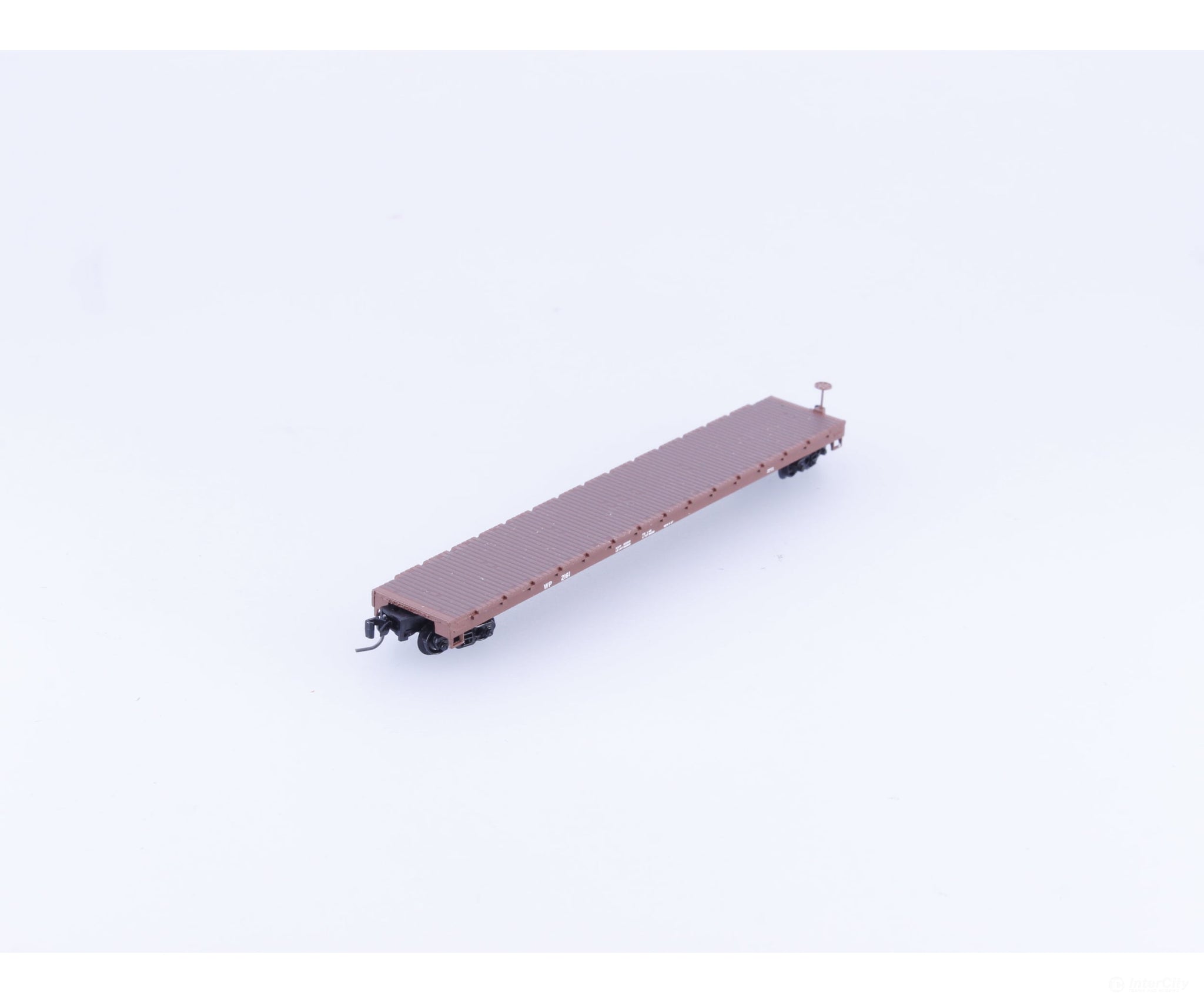 Micro Trains 52400020 Z 60’ Flat Car #2 Western Pacific (WP) 2162 - Freight Cars