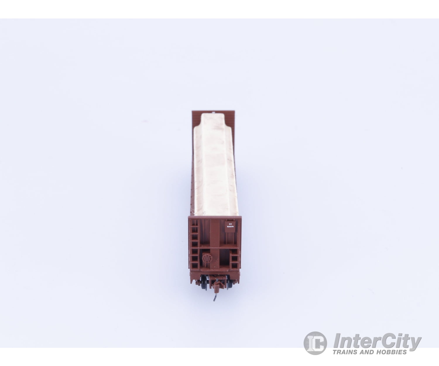 Micro Trains 52700051 Z 60’ Bulkhead Flatcar with Load Canadian National (CN) 622270 Freight Cars