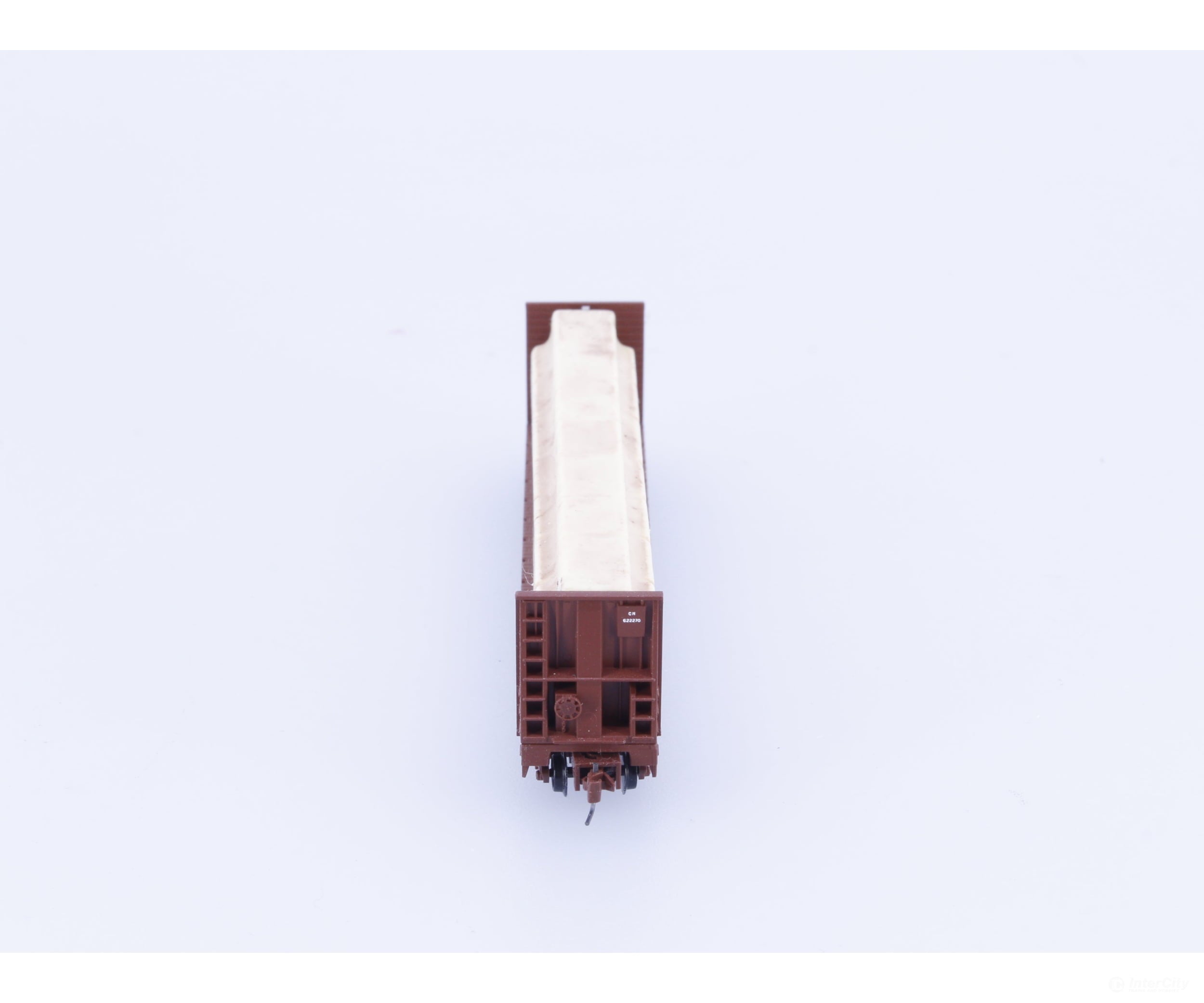 Micro Trains 52700051 Z 60’ Bulkhead Flatcar with Load Canadian National (CN) 622270 Freight Cars