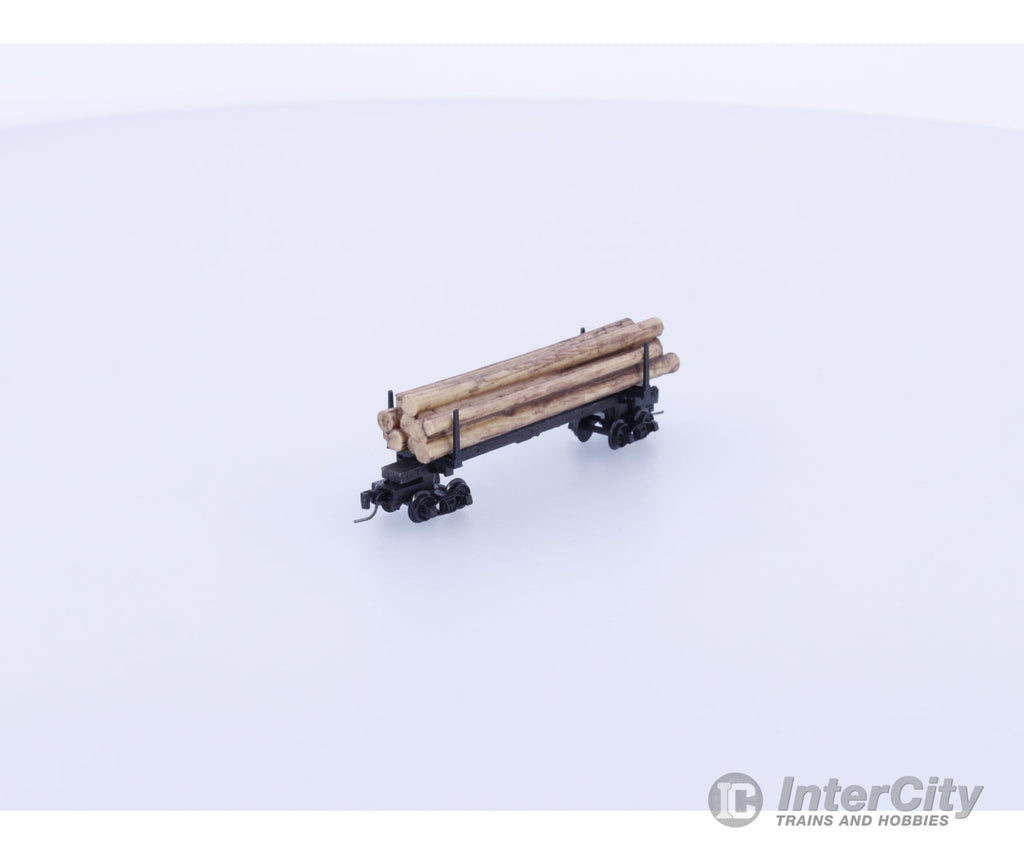 Micro Trains 53800060 Z 40’ Modern Log Car and Log Load (#1) Freight Cars