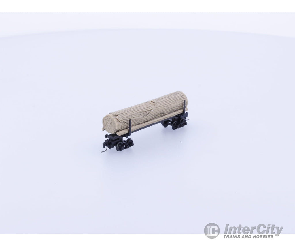 Micro Trains 53800070 Z 40’ Modern Log Car and Log Load Freight Cars