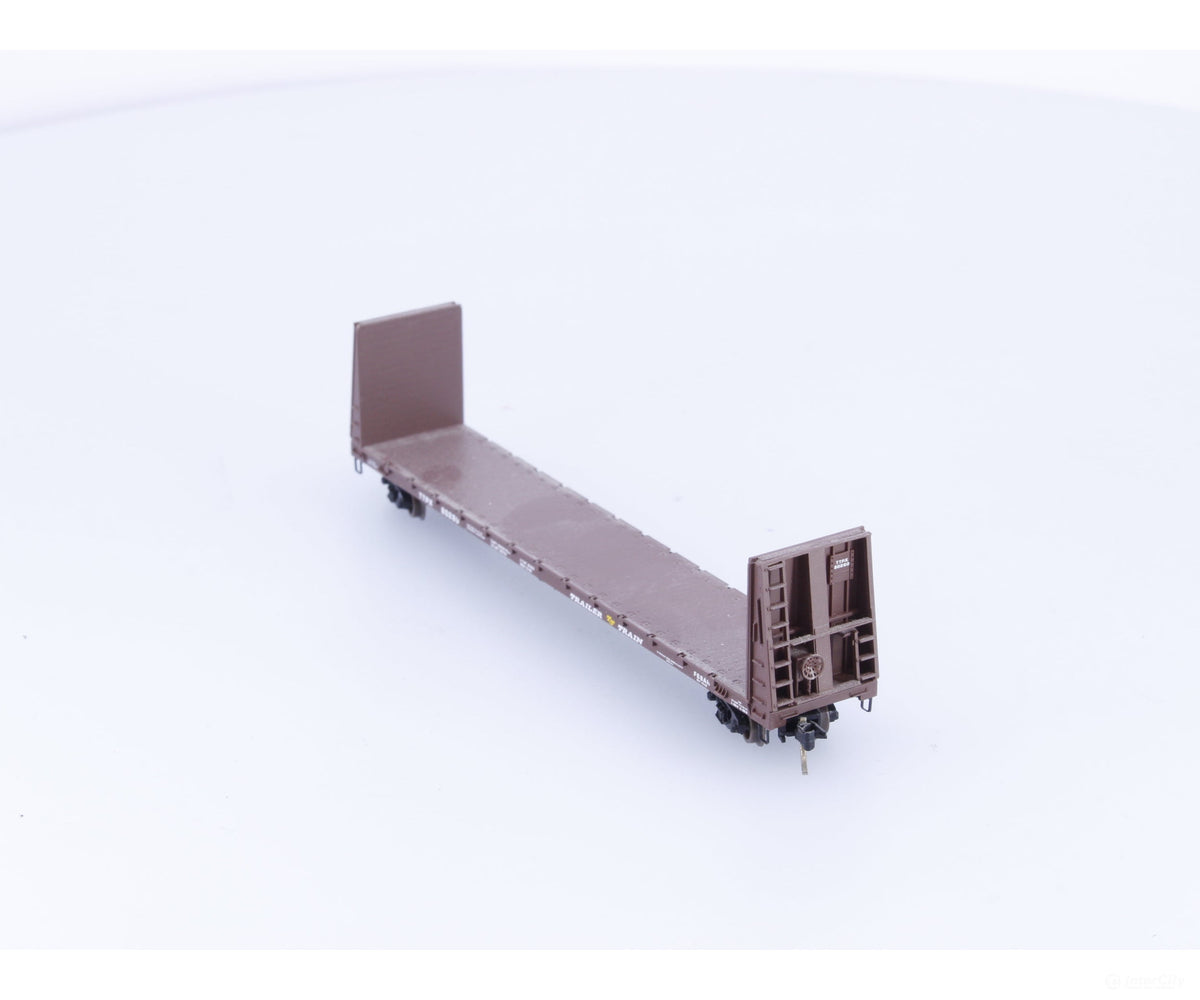 Micro Trains 54040 N 61’ 8’’ Bulkhead Flat Car #2 Trailer Train TTX Corp. (TTX) 80280 - Freight Cars