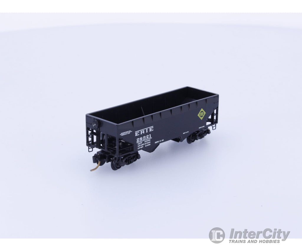 Micro Trains 55040 N Open Hopper 2-Bay Offset Side Erie ERIE 28321 (#1) Freight Cars
