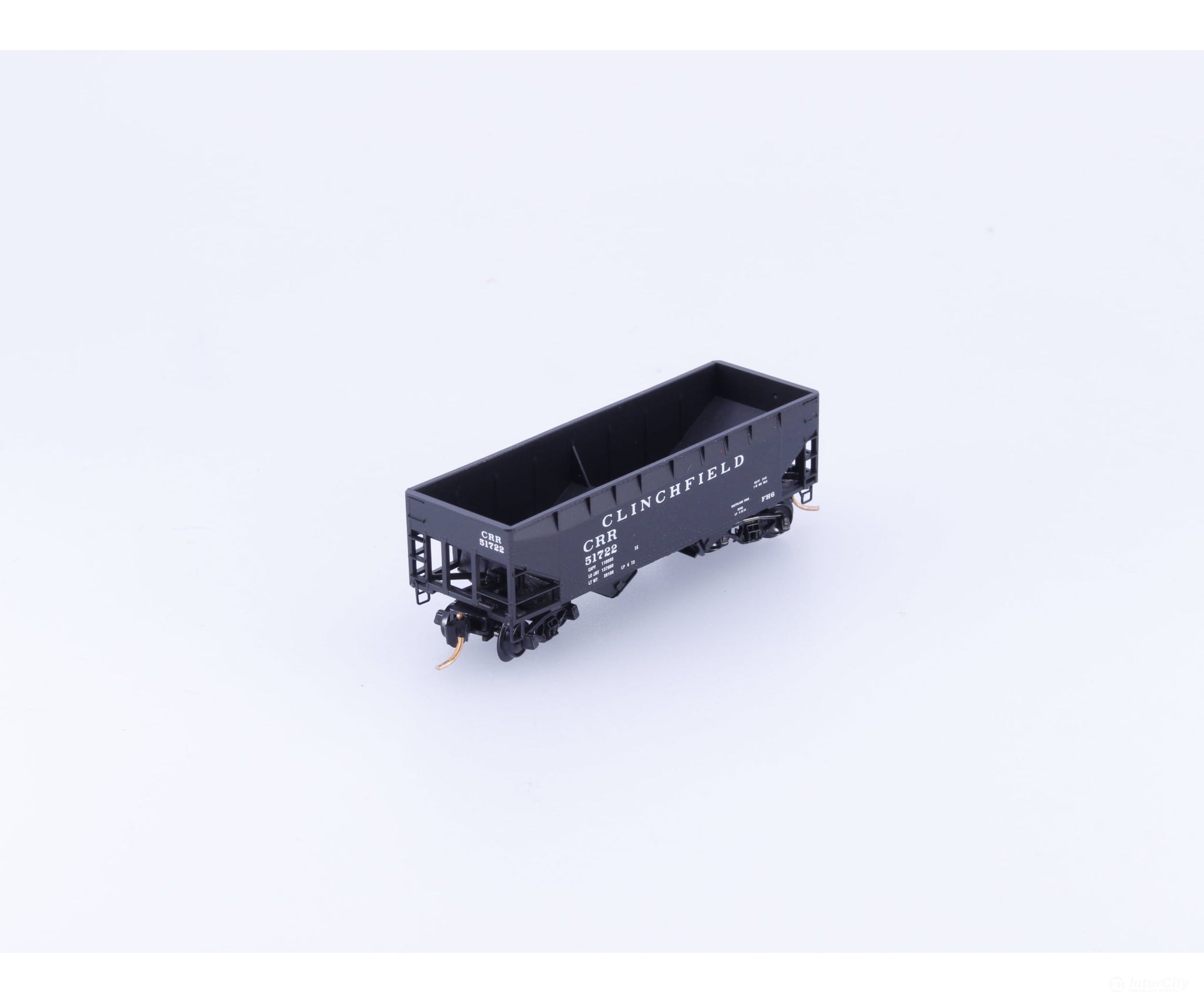 Micro Trains 55100 N 2-Bay 33’ Open Hopper Offset Side Clinchfield (CRR) 51722 - Freight Cars