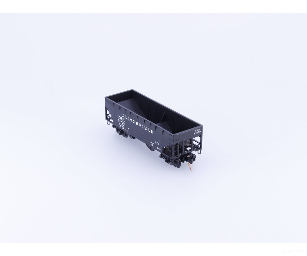 Micro Trains 55100 N 2-Bay 33’ Open hopper Offset Sides Clinchfield (CRR) 51703 - Freight Cars