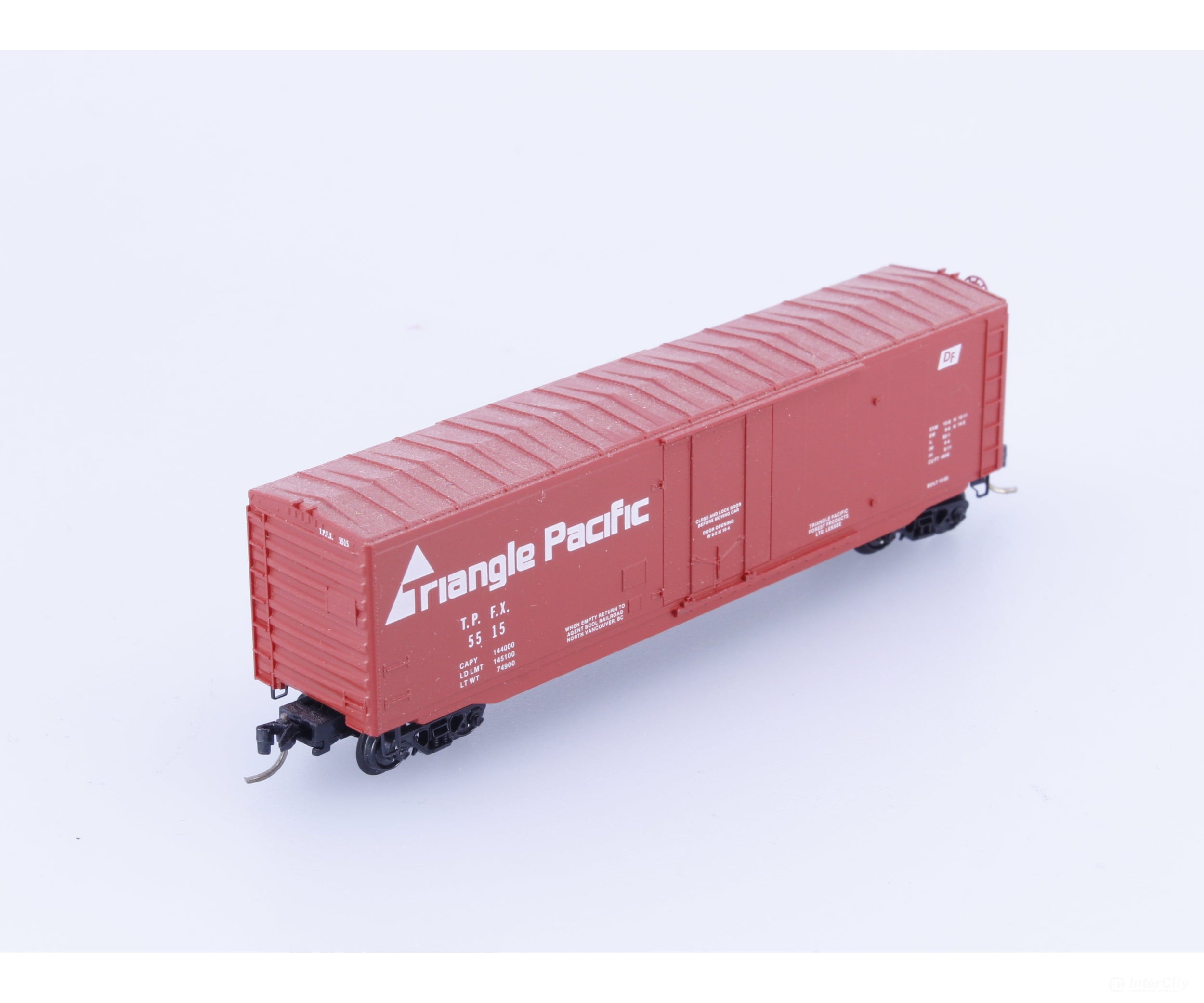Micro Trains 5515 N 50’ Single Door Boxcar Triangle Pacific (TPFX) 5515 Freight Cars