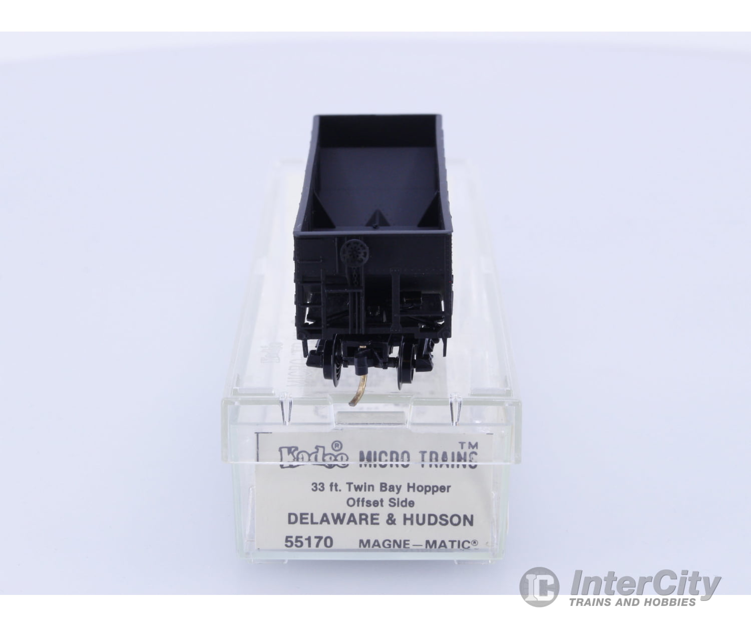 Micro Trains 55170 N Open Hopper 2-Bay Offset Side Delaware & Hudson D&H 7215 Freight Cars