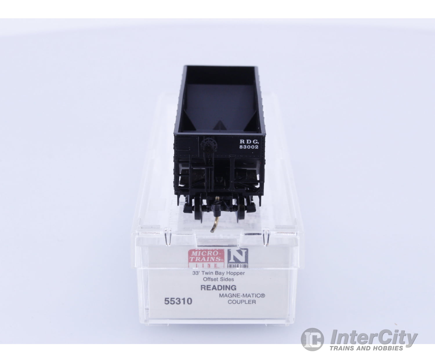 Micro Trains 55310 N Open Hopper 2-Bay Offset Side Reading (RL) 83002 Freight Cars