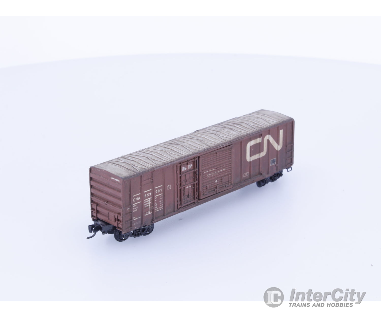 Micro Trains 553201 N 50’ Combination Door Boxcar Canadian National (CN) 553201 Freight Cars