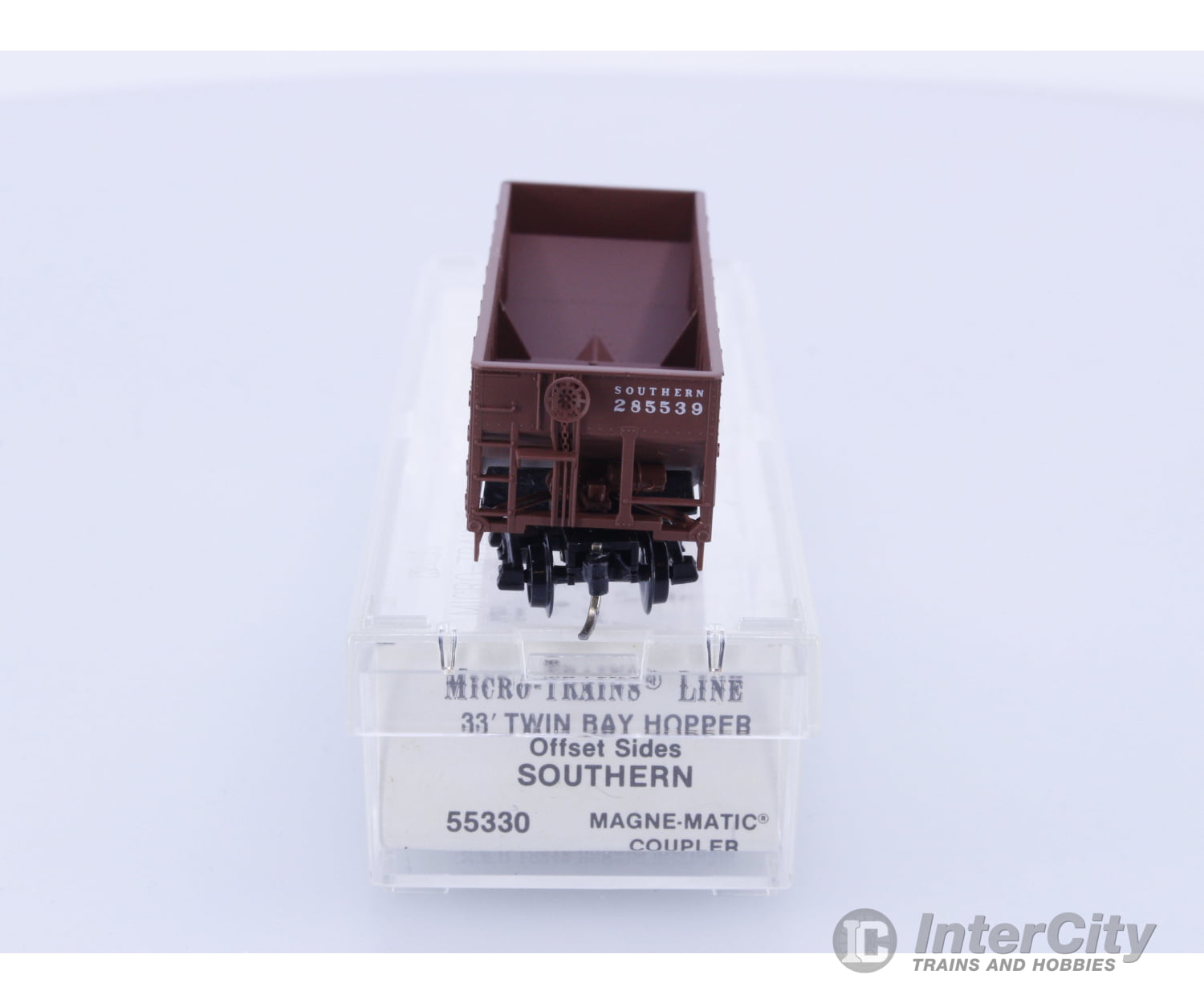 Micro Trains 55330 N Open Hopper 2-Bay Offset Side Southern Southern Railway (SOU) 285539 Freight Cars